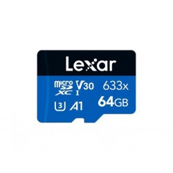 Spominska kartica Lexar High-Performance 633x, micro SDXC, 64GB