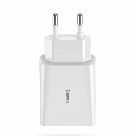 Baseus polnilec 20W USB TipC Mini QC PD bel CCFS-SN02