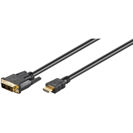 Kabel HDMI na DVI-D M/M 2m, Goobay