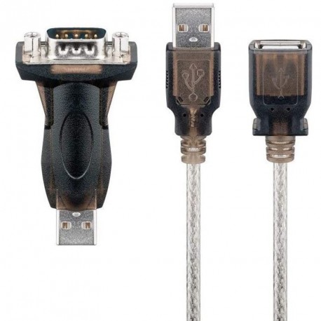 Kabel USB-A 2.0 na RS-232, 1,5m, Goobay