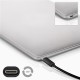 Polnilni kabel Goobay USB-C (M) na USB-A  3.0 (Ž), 0,2 m, črn