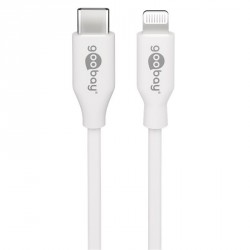 Napajalni kabel Goobay USB-C na Apple (Lightning), 0,5m, 87W