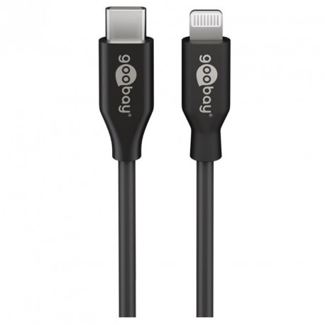 Napajalni kabel Goobay USB-C na Apple (Lightning), 0,5m, 87W