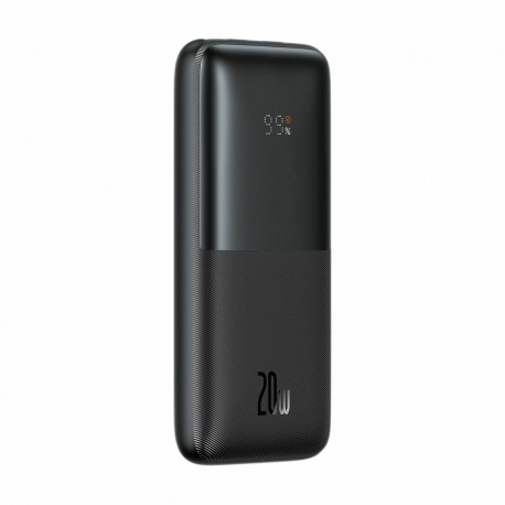 Baseus prenosna baterija 10.000mAh 20W PowerBank črn PPBD040101