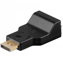 Adapter Goobay DisplayPort na VGA, črn