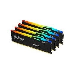 Pomnilnik DDR5 128GB (4x32GB) 5200MHz KINGSTON FURY Beast, KF552C40BBAK4-128