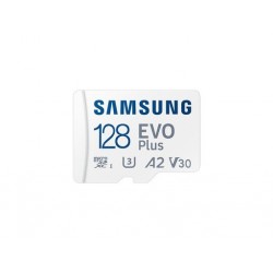 Spominska kartica Samsung EVO Plus, micro SDXC, 128GB, z adapterjem