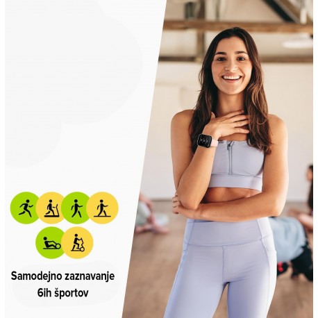 Pametna ura Amazfit BIP 5 Unity, siva, 6972596108092