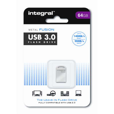 USB 3.0 ključek 64GB Integral Fusion