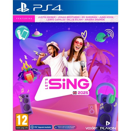 Igra Lets Sing 2025 (Playstation 4)