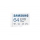 Spominska kartica Samsung EVO Plus, micro SDXC, 64GB, z adapterjem