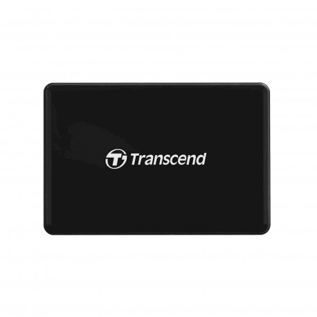 Čitalec kartic Transcend RDC8, USB-C, SD, microSD, črn