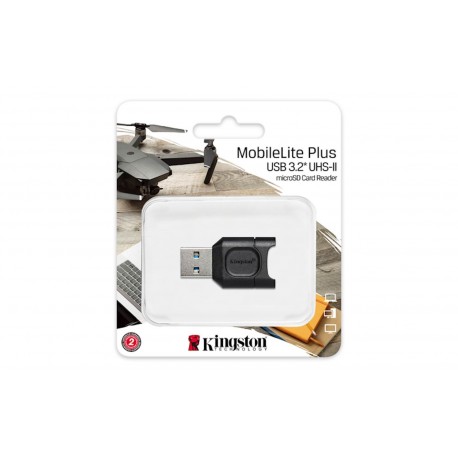 Čitalec kartic Kingston MobileLite Plus, USB-A, microSDHC