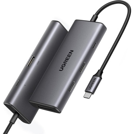 Priklopna postaja Ugreen E0013519, 7v1, USB-C