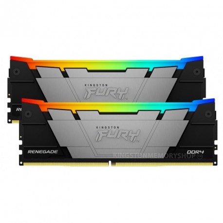 Pomnilnik DDR4 16GB(2x8GB) 3600MHz Kingston Fury Renegade, KF436C16RB2AK2