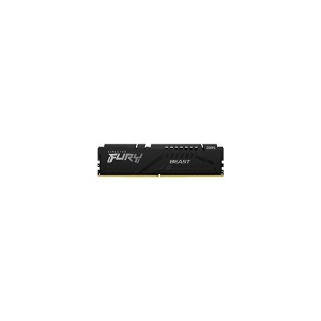 Pomnilnik DDR5 64GB(4x16GB) 6000MHz Kingston Fury Beast, črn, KF560C40BBK4-64