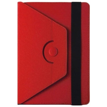 Univerzalni ovitek / etui / stojalo ORBI 360  10.1, rdečo-črn