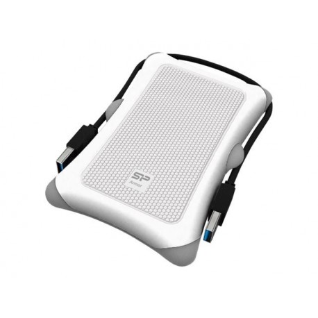 Zunanji disk 2.5inch 2TB Silicon Power External HDD Armor A30, bel