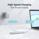 Hub Ugreen Revodok USB-C, 5-v-1, 100W PD, bel, 35580