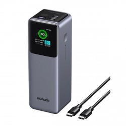 Prenosna baterija Powerbank Ugreen 35525B, 25.000mAh, 200W z digitalnim zaslonom