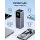 Prenosna baterija Powerbank Ugreen 35525B, 25.000mAh, 200W z digitalnim zaslonom