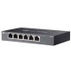 Stikalo (switch) TP-Link DS106P Omada, 6-port ,10/100Mbps, PoE+