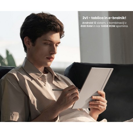 E-bralnik BOOX Go 10.3 10.3", 4GB, 64GB, Wi-Fi, Android