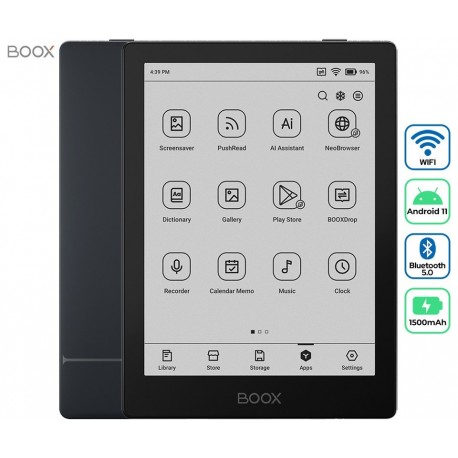 E-bralnik BOOX Go 6 6", 2GB, 32GB, WiFi, Android