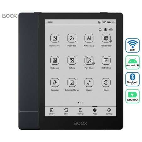 E-bralnik BOOX Go 6 6", 2GB, 32GB, WiFi, Android