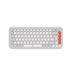 Tipkovnica Logitech Pop Icon Keys, bela, SLO g.