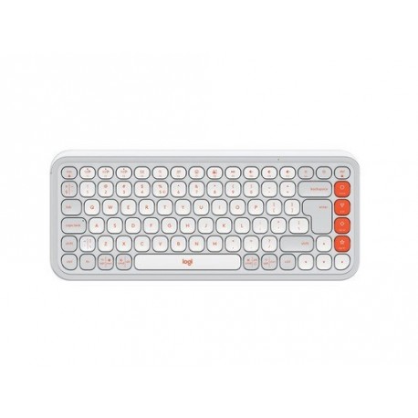 Tipkovnica Logitech Pop Icon Keys, bela, SLO g.