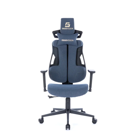 Gaming stol Ergovision Spartacus, temno moder