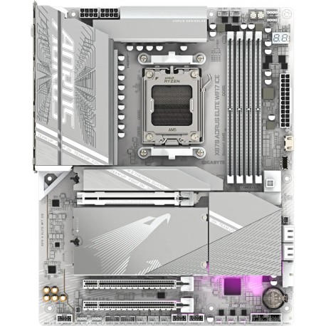 Matična plošča Gigabyte X870 AORUS ELITE ICE WIFI7, DDR5, AM5 ATX