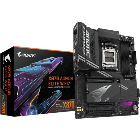 Matična plošča Gigabyte X870 AORUS ELITE WIFI7, DDR5, AM5 ATX