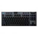 Tipkovnica Logitech G915 X LIGHTSPEED TKL, GL Clicky, črna, SLO g.