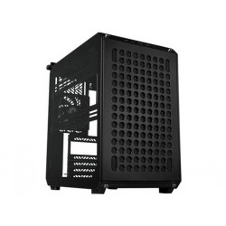 Računalniško ohišje Cooler Master Qube 500 Flatpack, ATX, kaljeno steklo, črno