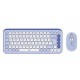 Tipkovnica in miška Logitech POP Icon Combo, vijolična, SLO g.