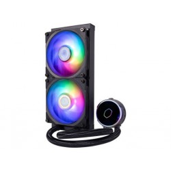 Komplet za tekočinsko hlajenje Cooler Master Liquid PL240 Flux, 240mm, ARGB, črn