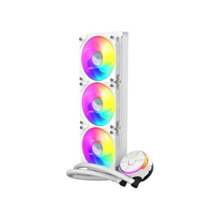 Vodno hlajenje Cooler MasterLiquid PL360 Flux, 360mm, ARGB, bel