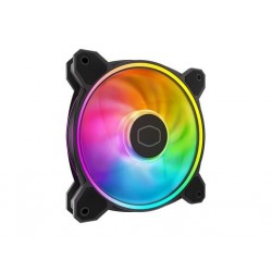 Ventilator za ohišje Cooler Master Fan MF120 Halo2 ARGB PWM 120mm, črn