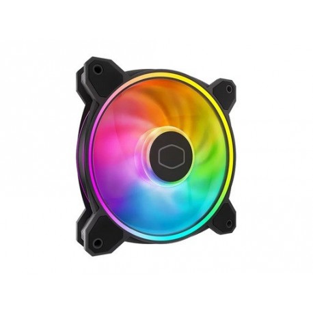 Ventilator za ohišje Cooler Master Fan MF120 Halo2 ARGB PWM 120mm, črn