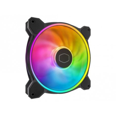 Ventilator za ohišje Cooler Master Fan MF140 Halo2 ARGB PWM 140mm, črn