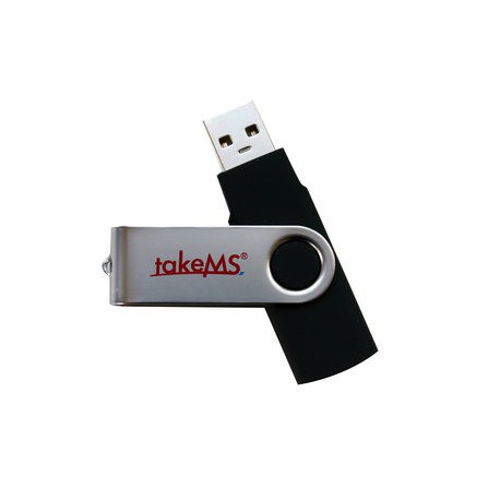 USB ključek 32GB TakeMS Mini Rubber črn- AKCIJA!