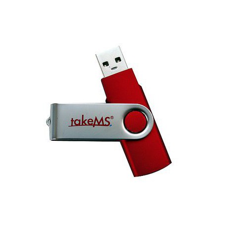 USB ključek 32GB TakeMS Mini Rubber rdeč- AKCIJA!