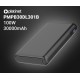Prenosna baterija Powerbank Platinet PMPB30DL301B, 100W, 30.000mAh, USB-C, črn