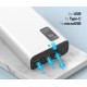 Prenosna baterija Powerbank Platinet 20.000mAh, USB-C, črn