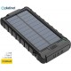 Prenosna baterija Powerbank Platinet PMPB10SP, 10.000mAh, solarno polnjenje, črn