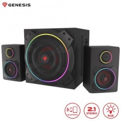 Zvočniki Genesis Helium 800 BT, Stereo 2.1, 60W, črna