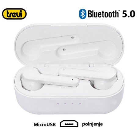 Slušalke Trevi HMP 12E07 Air, bele