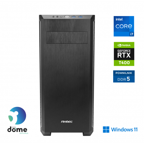 Delovna postaja ANNI WORKSTATION Advanced i7-14700F/ T400/ 16 GB/ 1 TB/ W11P